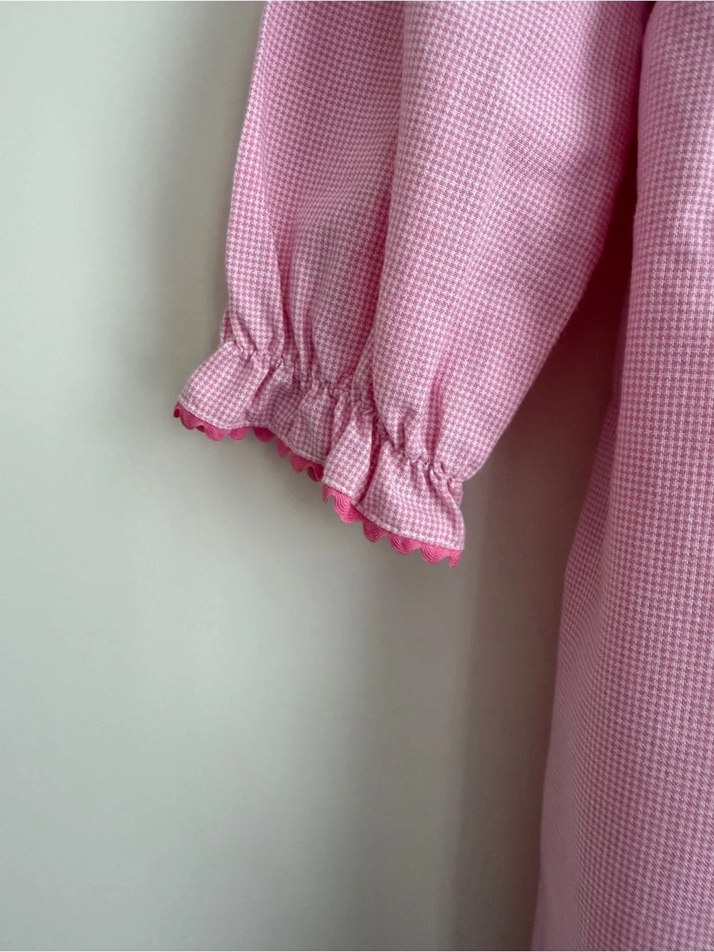 Vintage Rare Editions Pink Gingham Smocked Cinderella Princess Dress 3T